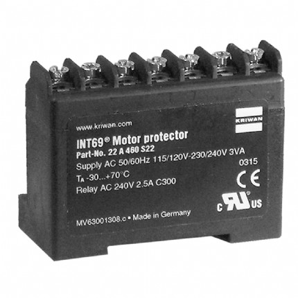 科瑞文KRIWAN電機(jī)保護(hù)器INT69 Motor Protector 22 A 460 S22,現(xiàn)貨庫(kù)存,代理經(jīng)銷(xiāo),原裝正品,價(jià)格,報(bào)價(jià),技術(shù)資料,規(guī)格參數(shù)表,尺寸圖,產(chǎn)品冊(cè),PDF,DATASHEET,CATLOG 科瑞文KRIWAN電機(jī)保護(hù)器INT69 Motor Protector 22 A 460 S22,現(xiàn)貨庫(kù)存,代理經(jīng)銷(xiāo),原裝正品,價(jià)格,報(bào)價(jià),技術(shù)資料,規(guī)格參數(shù)表,尺寸圖,產(chǎn)品冊(cè),PDF,DATASHEET,CATLOG